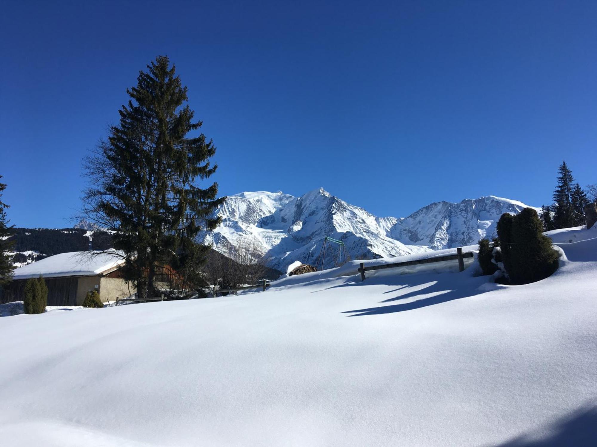 생제르베레뱅 Marie Mont Blanc Vue Mont Blanc 아파트 외부 사진