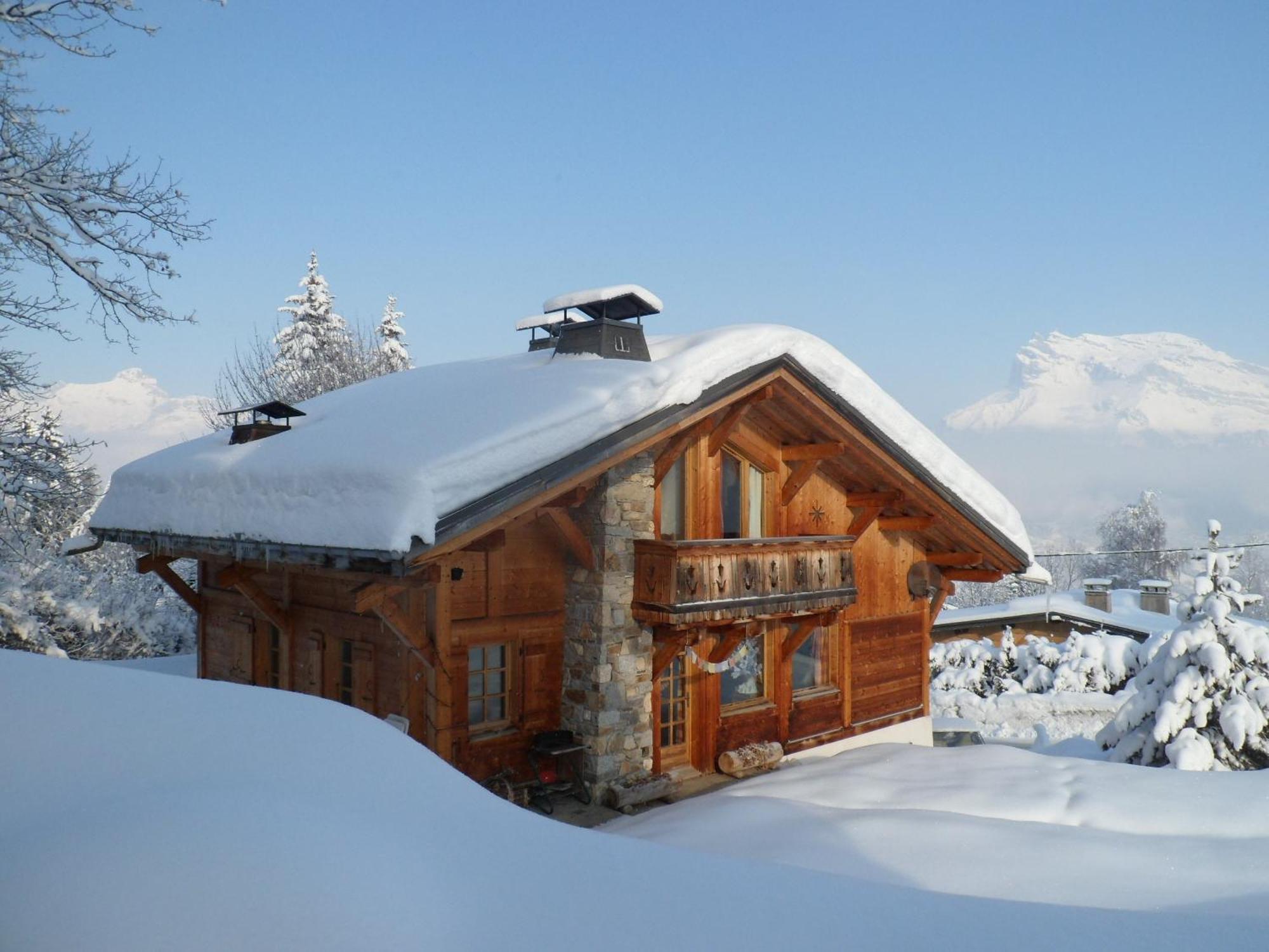 생제르베레뱅 Marie Mont Blanc Vue Mont Blanc 아파트 외부 사진